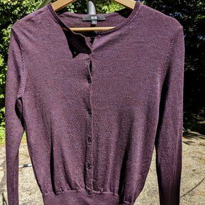 Uniqlo Extra Fine Merino Wool Cardigan (Women's XS)